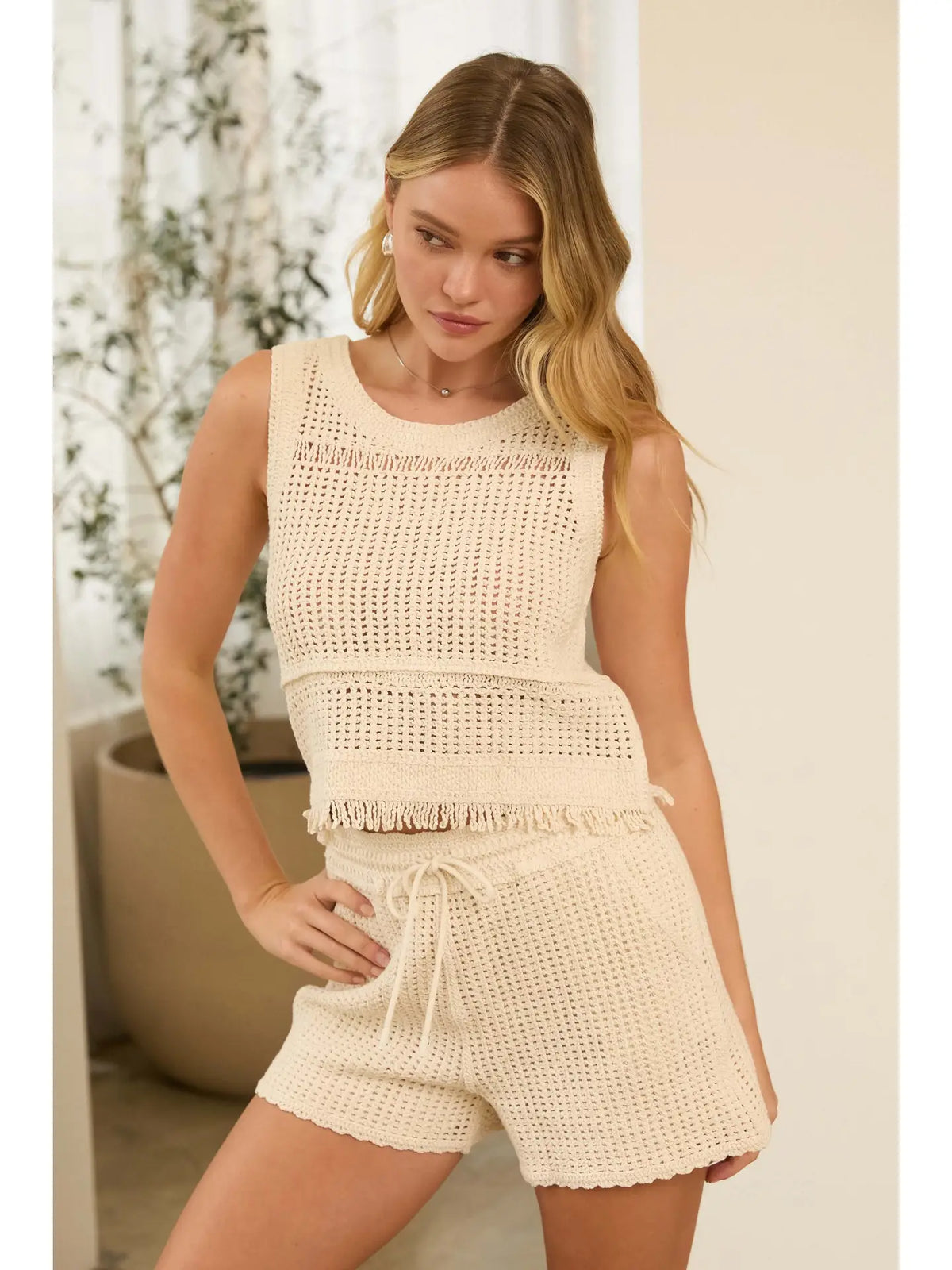 Isa Crochet Top