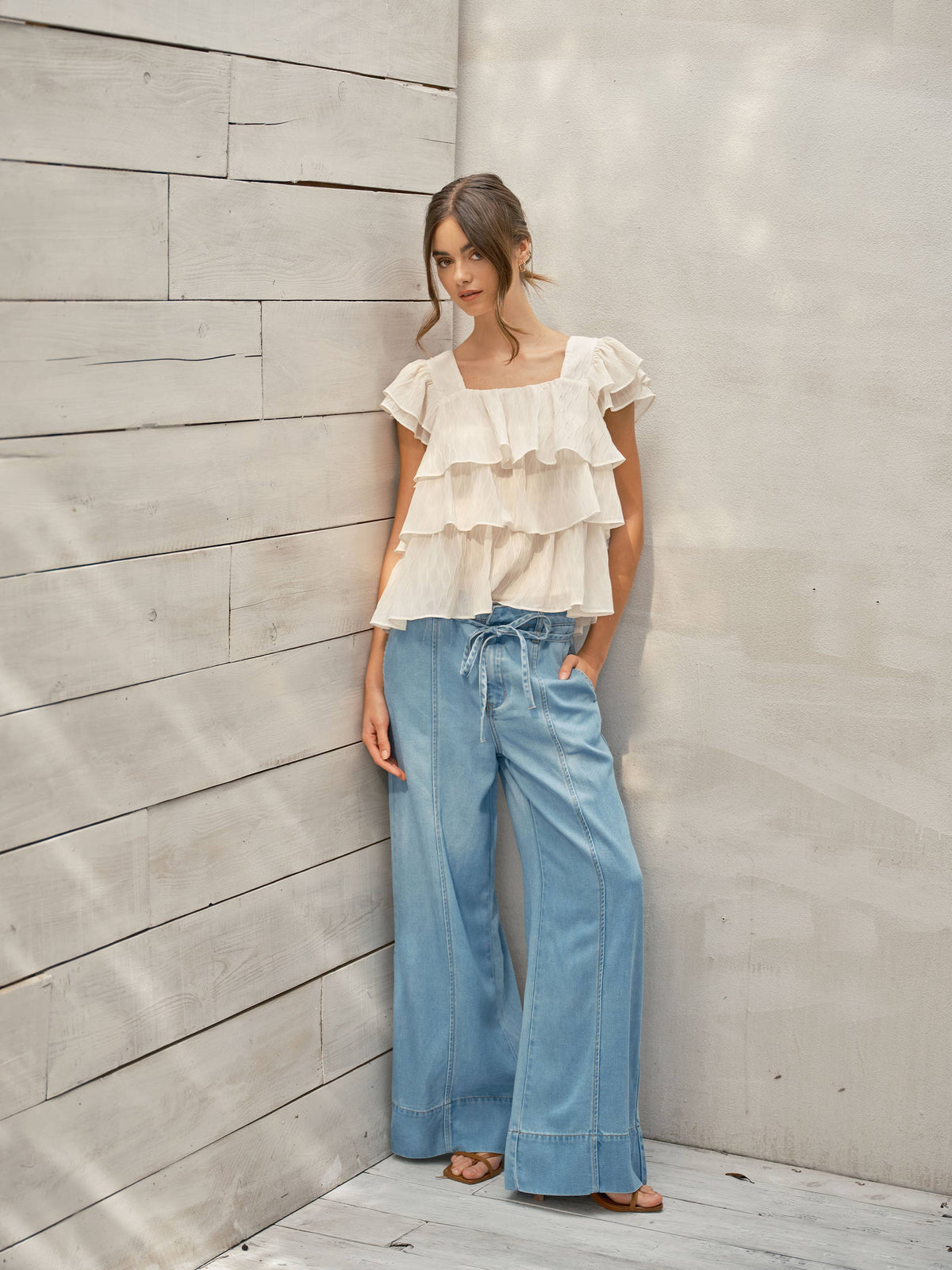 Alma Wide Leg Jeans