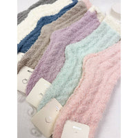 Cable Knit Cozy Socks