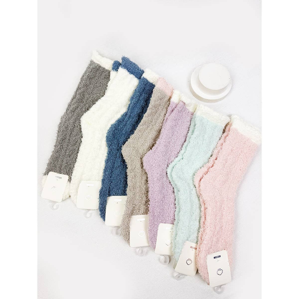 Cable Knit Cozy Socks