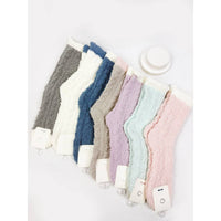 Cable Knit Cozy Socks