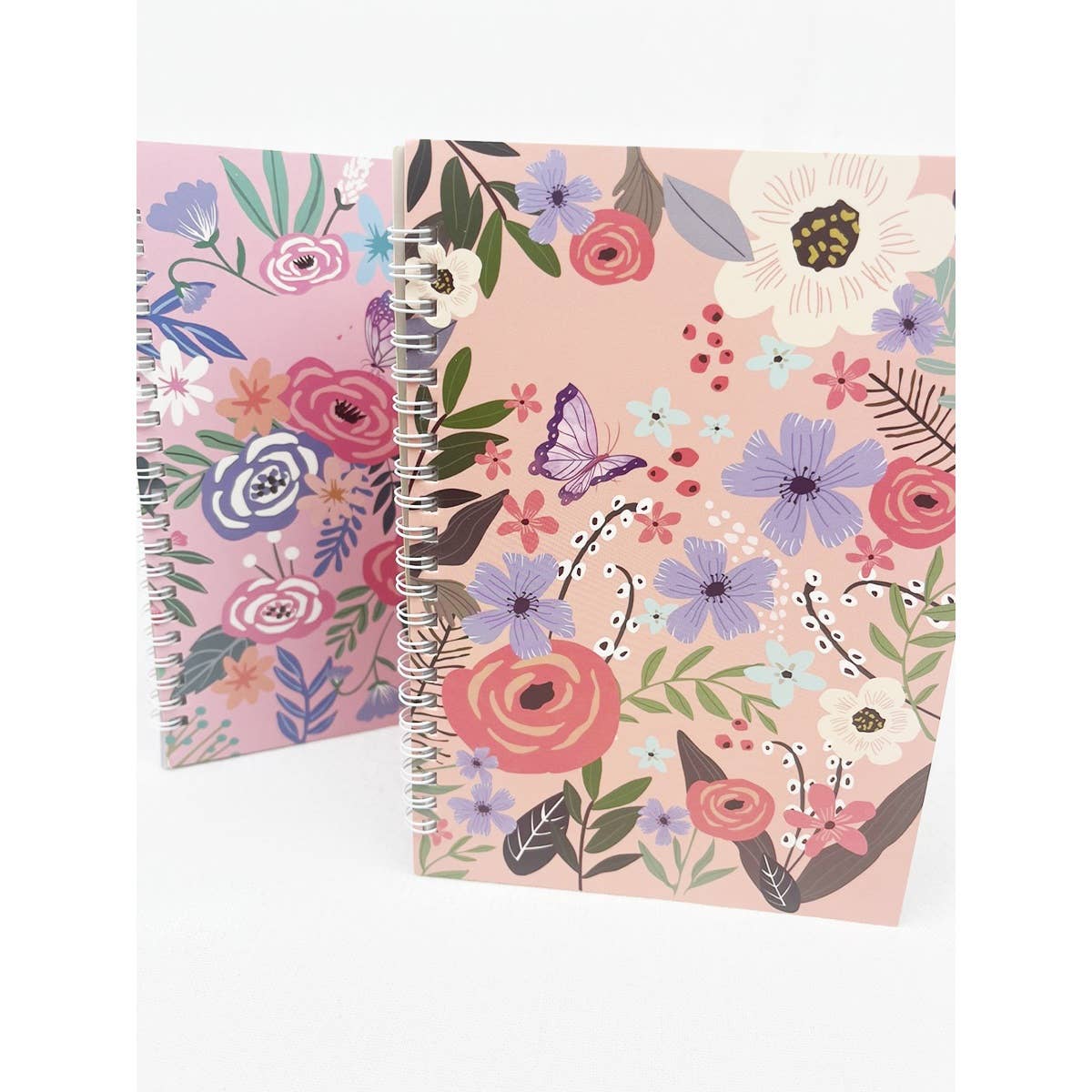 Floral Spiral Notebook