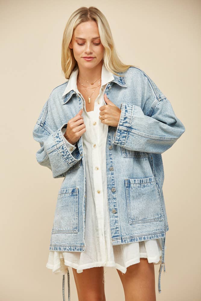 Blake Oversized Denim Jacket