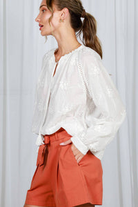 Florence Embroidered Blouse