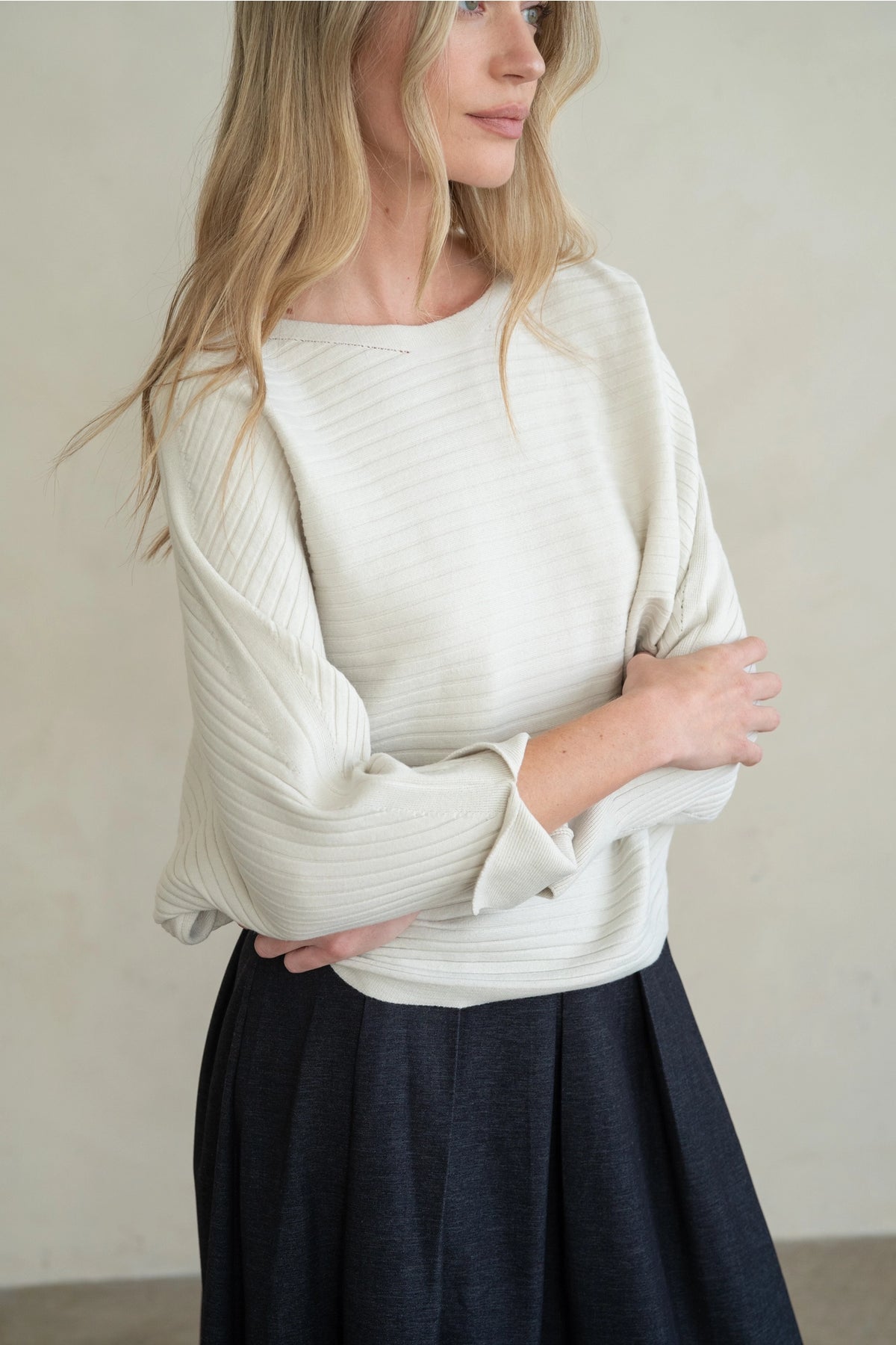 Kourt Dolman Sweater Top