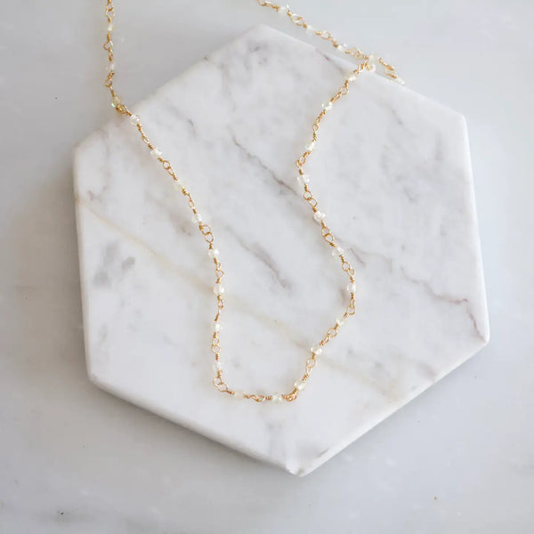 Opalite Beaded Necklace
