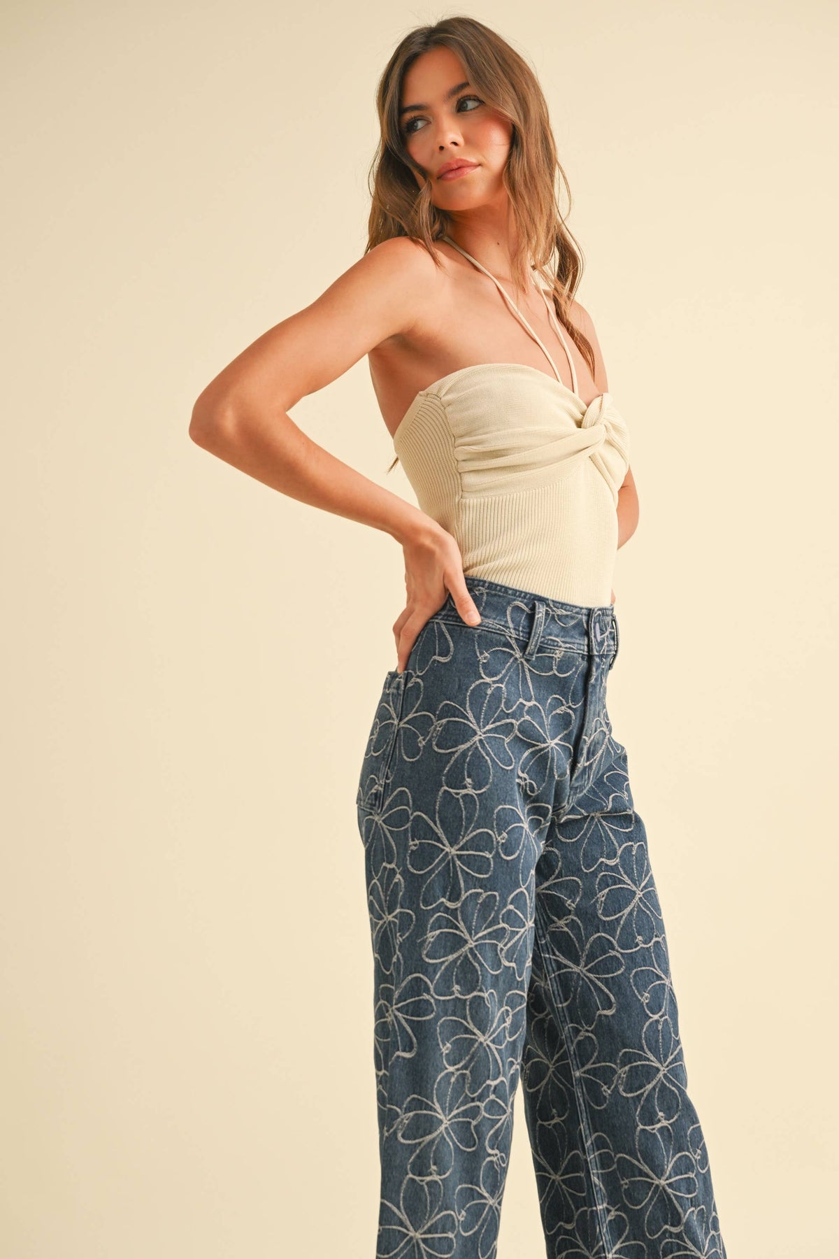 Hailey Front Twist Top