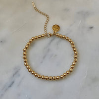 Beaded Bracelet 18k Gold Filled