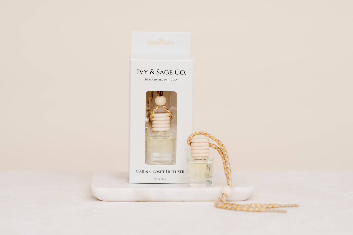 Smoked Vanilla Car Diffuser – Vanilla + Musk + Best Seller