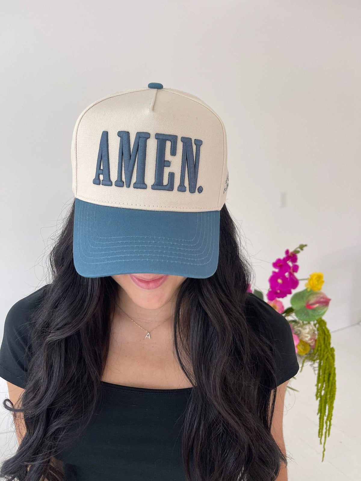 Vintage Trucker Hat- AMEN