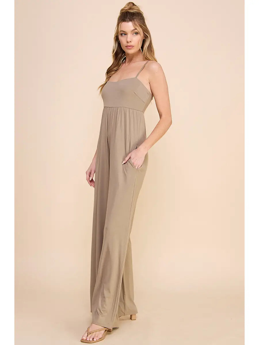 Amy Wide Leg Jumpsuit