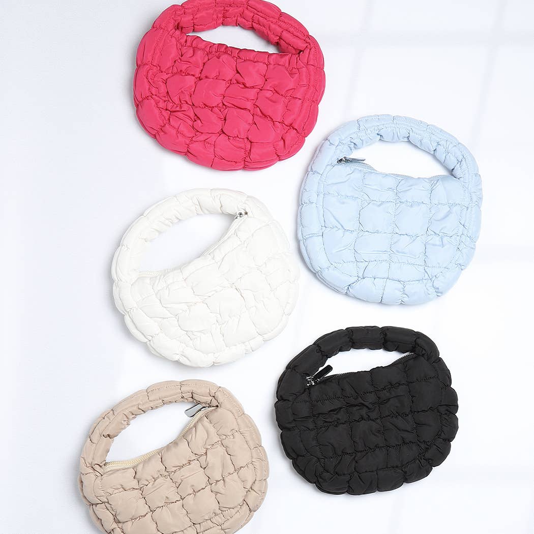 Mini Puffer Cloud Tote Bag