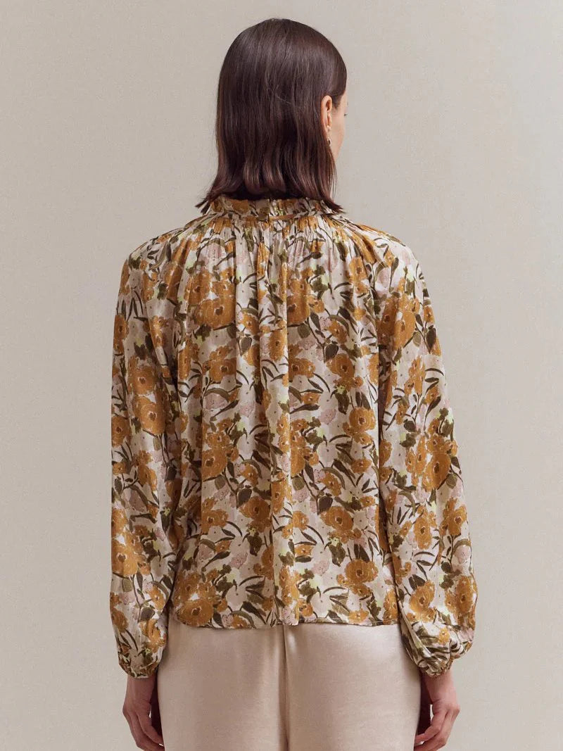 Greta Balloon Sleeve Blouse