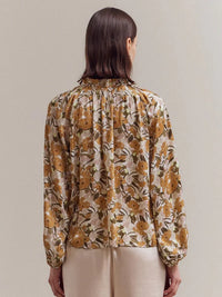Greta Balloon Sleeve Blouse