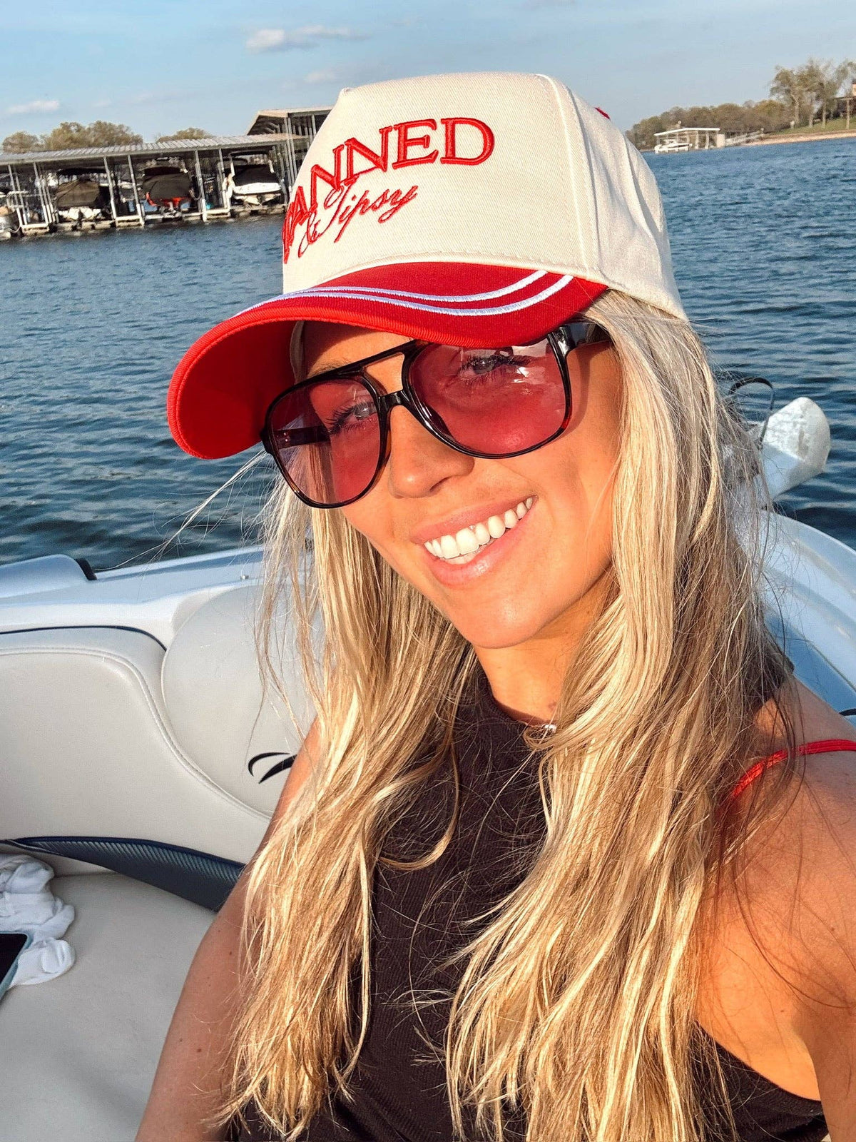 Vintage Trucker Hat- Tanned & Tipsy