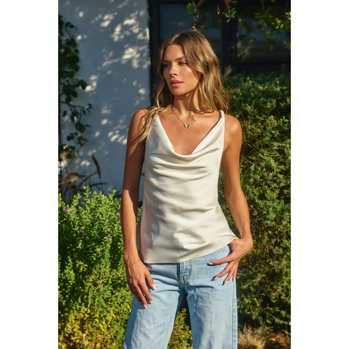 Katy Satin Top