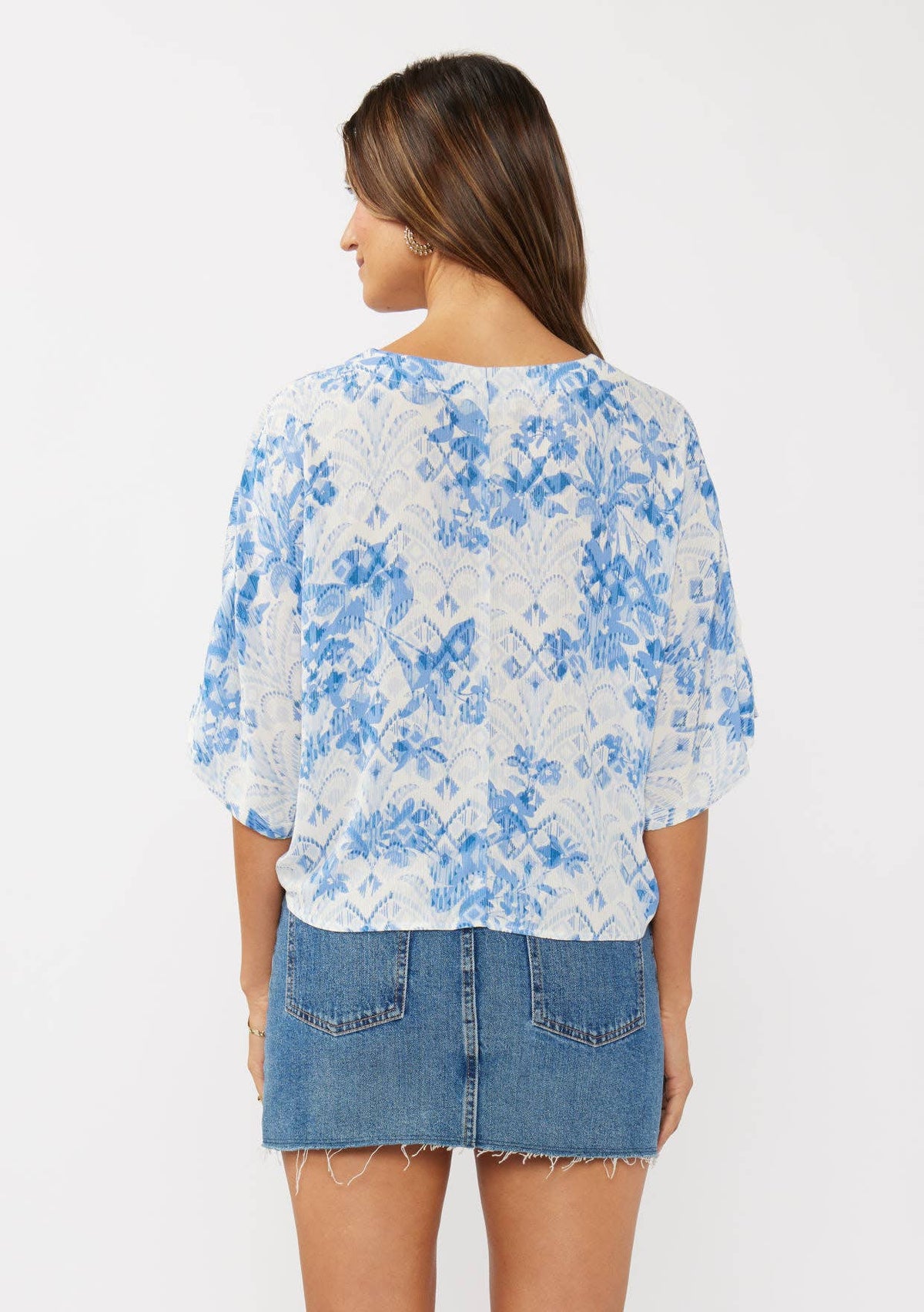 Jade Floral Top