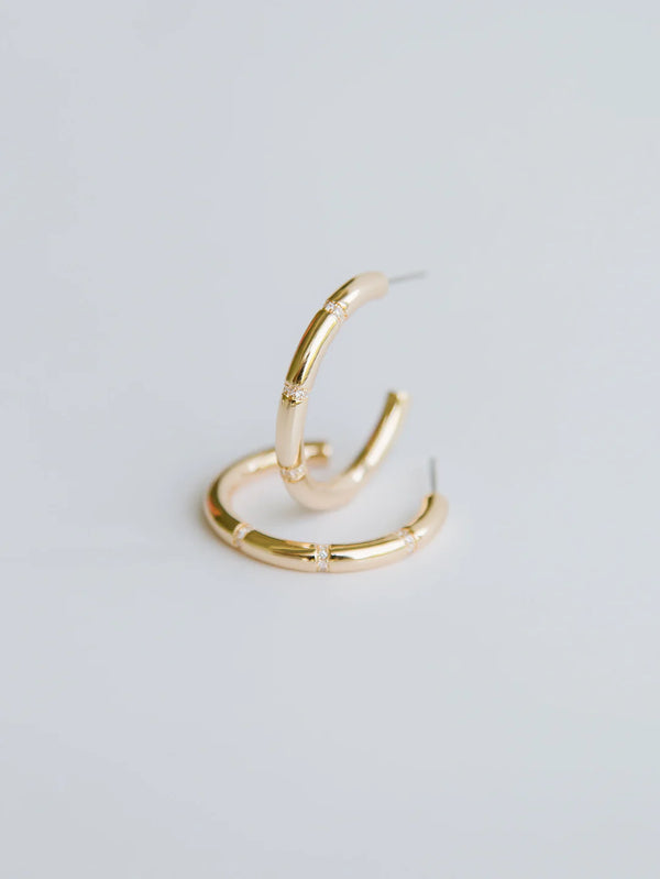 Everyday Essentials Hoop Earrings- Medium