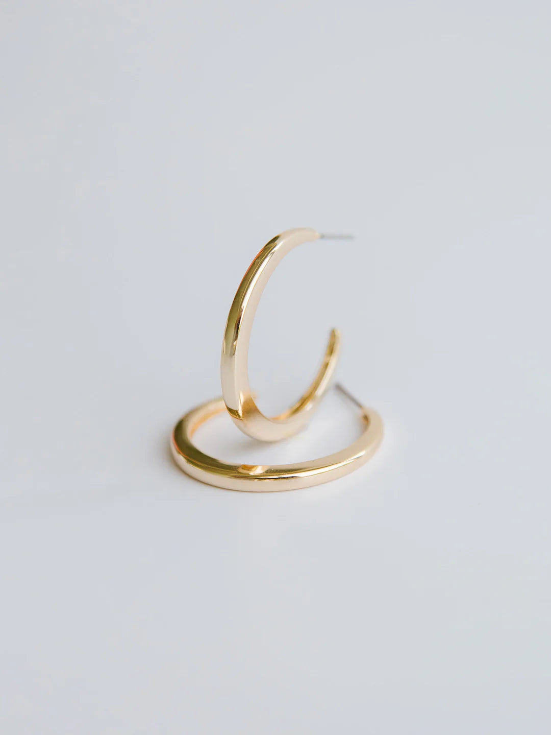 Everyday Essentials Hoop Earrings- Medium