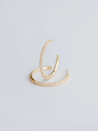 Everyday Essentials Hoop Earrings- Medium