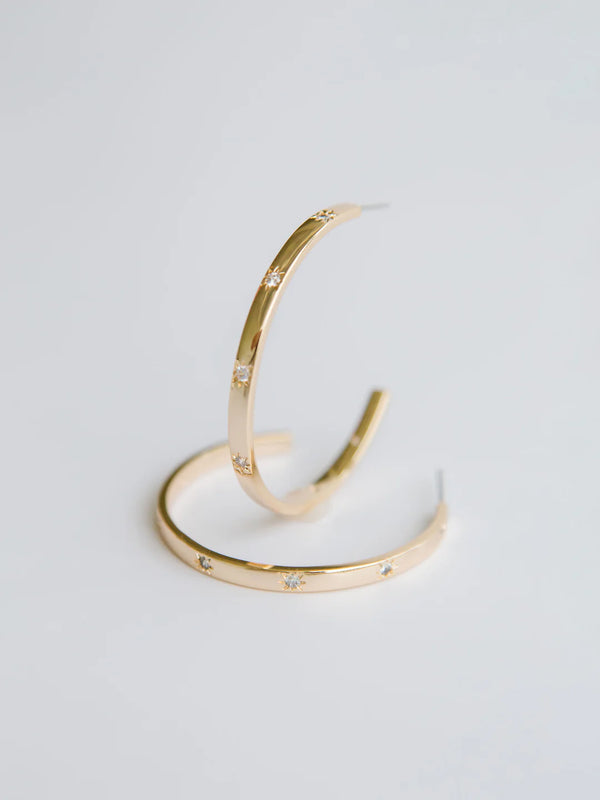 Everyday Essentials Hoop Earrings- Large