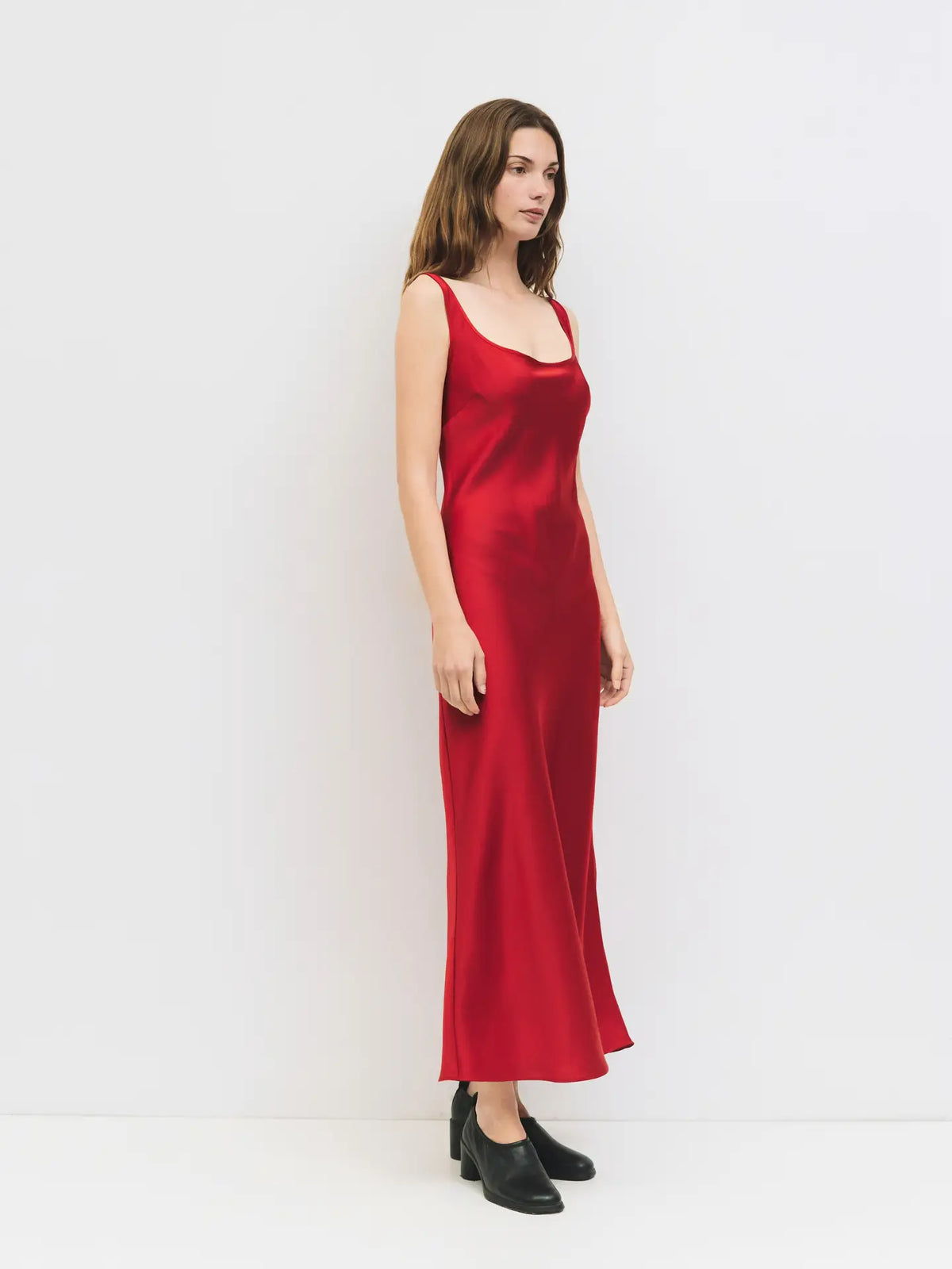 Saylor Satin Slip Dress