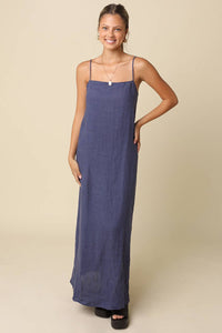 Anna Linen Maxi Dress