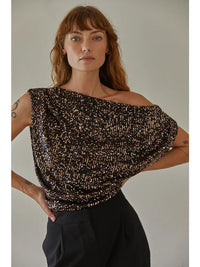 Night Out Sequin Top