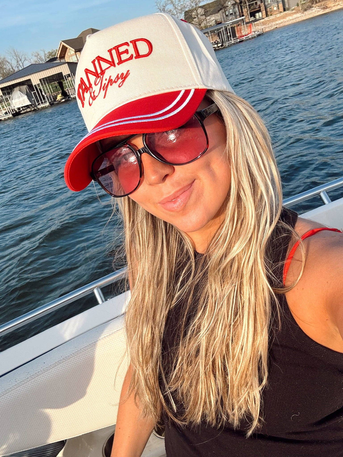 Vintage Trucker Hat- Tanned & Tipsy