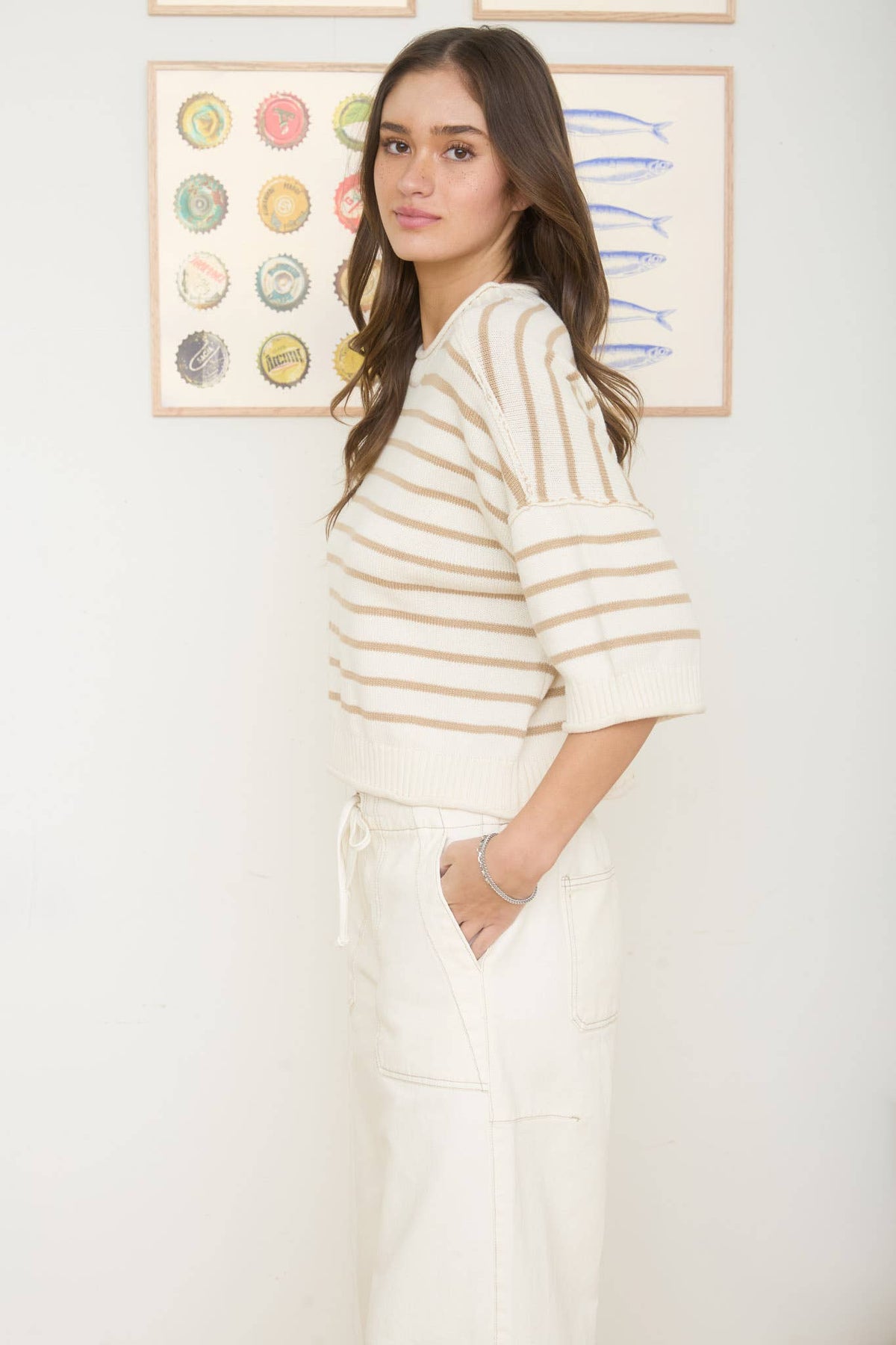 Jessi Striped Sweater