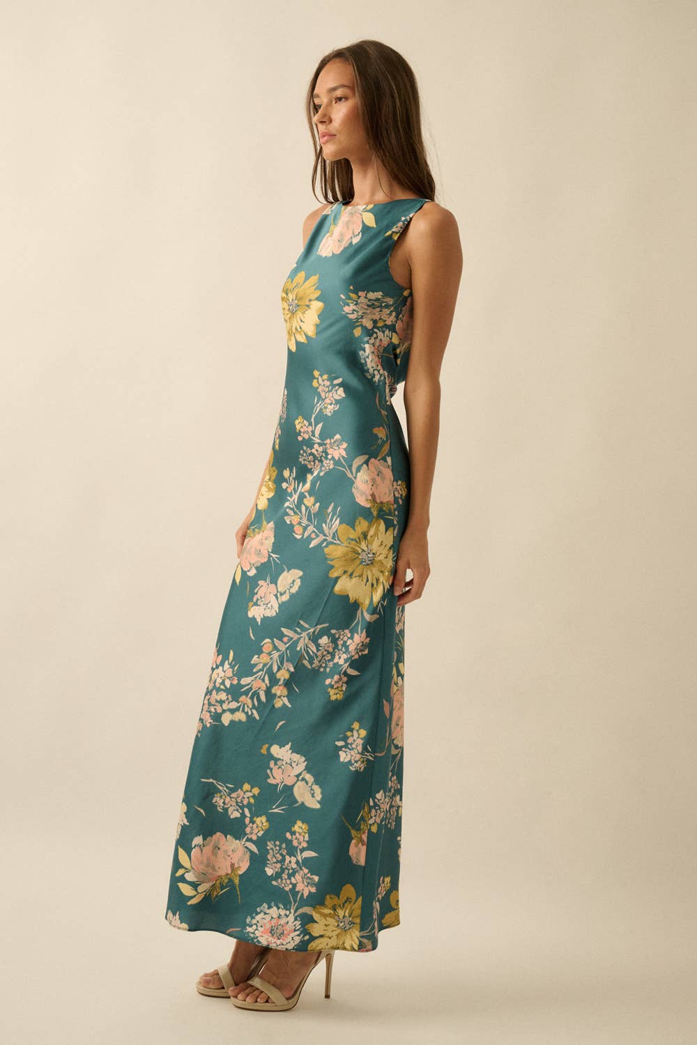 Millie Cowl Neck Maxi Dress