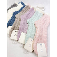 Cable Knit Cozy Socks