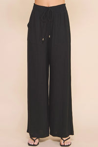 Collin Linen Wide Leg Pant