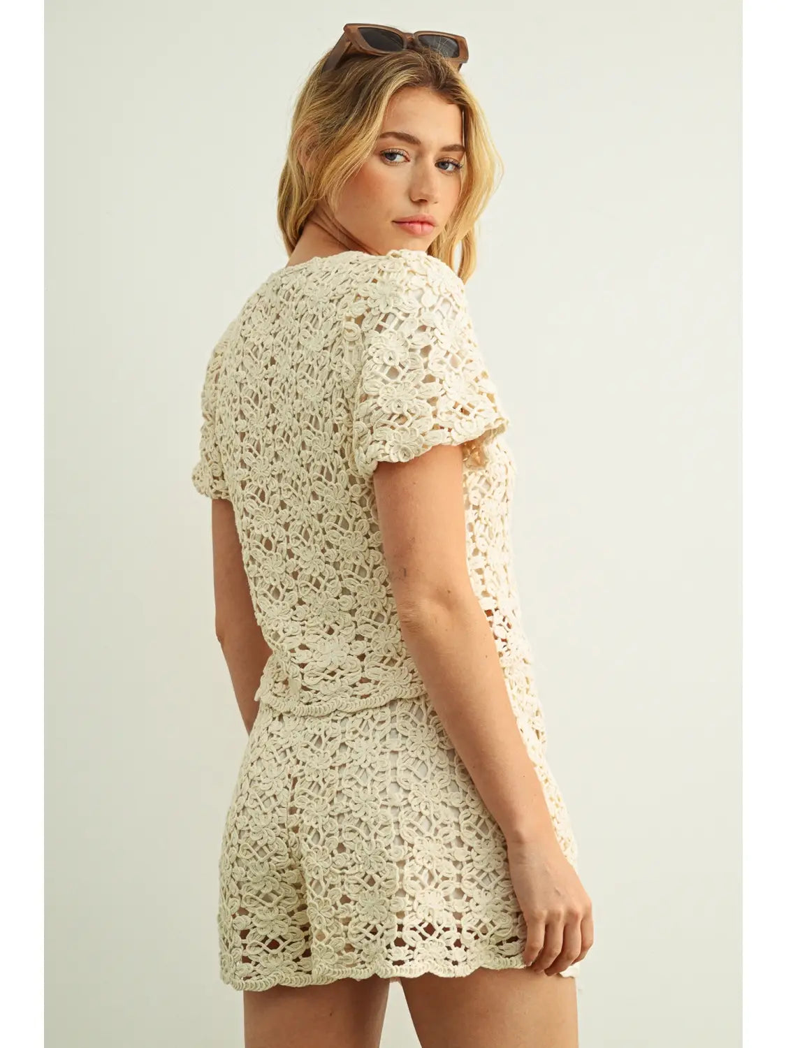 Mabel Crochet Top