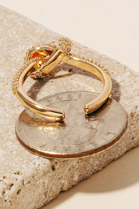 Knot Open Band Ring