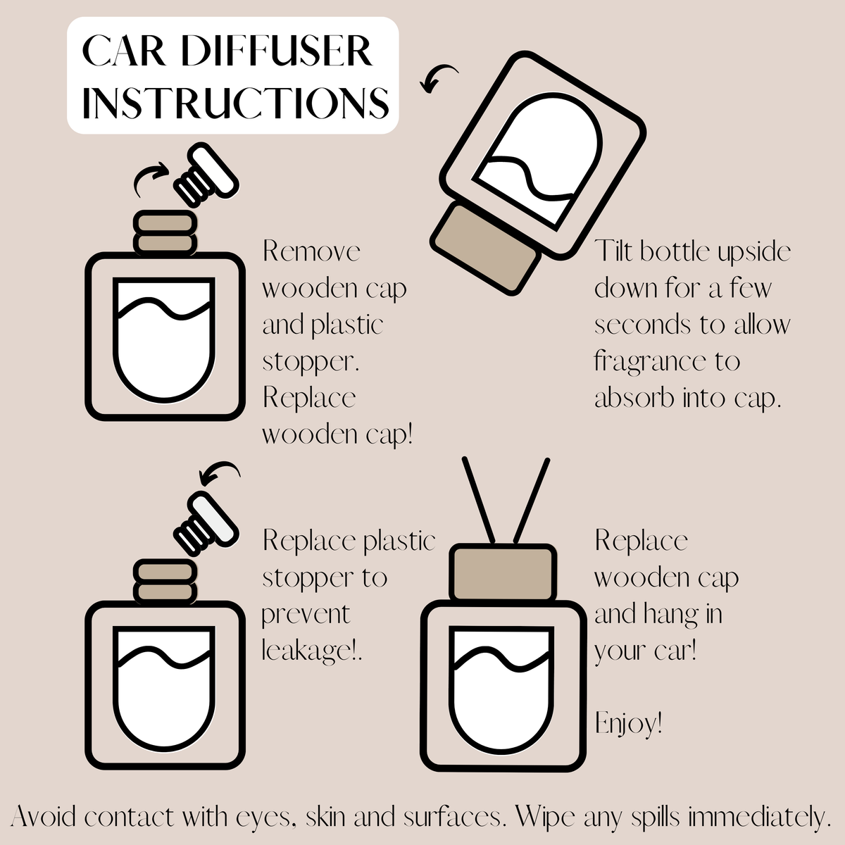 Travel/Car Diffusers