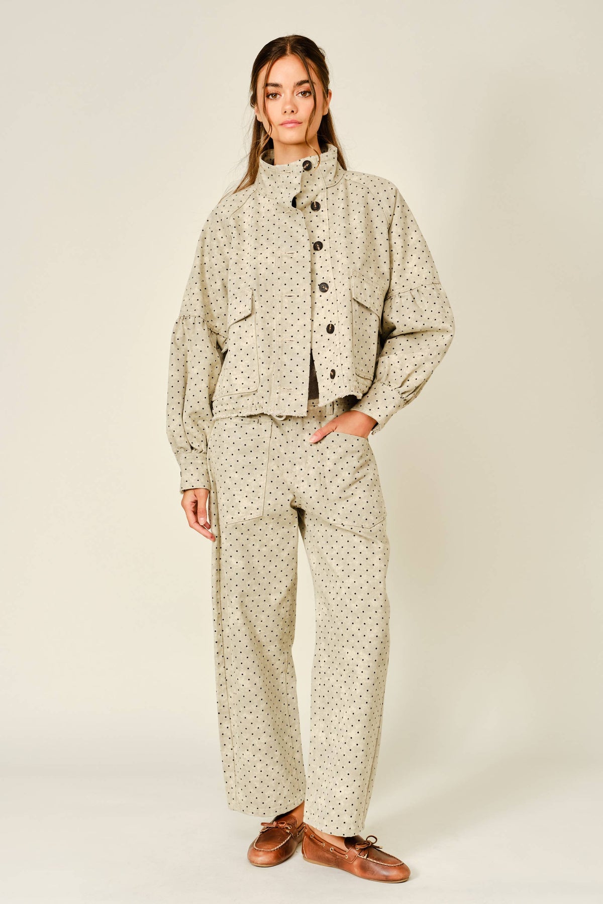 Polka Dot Jacket