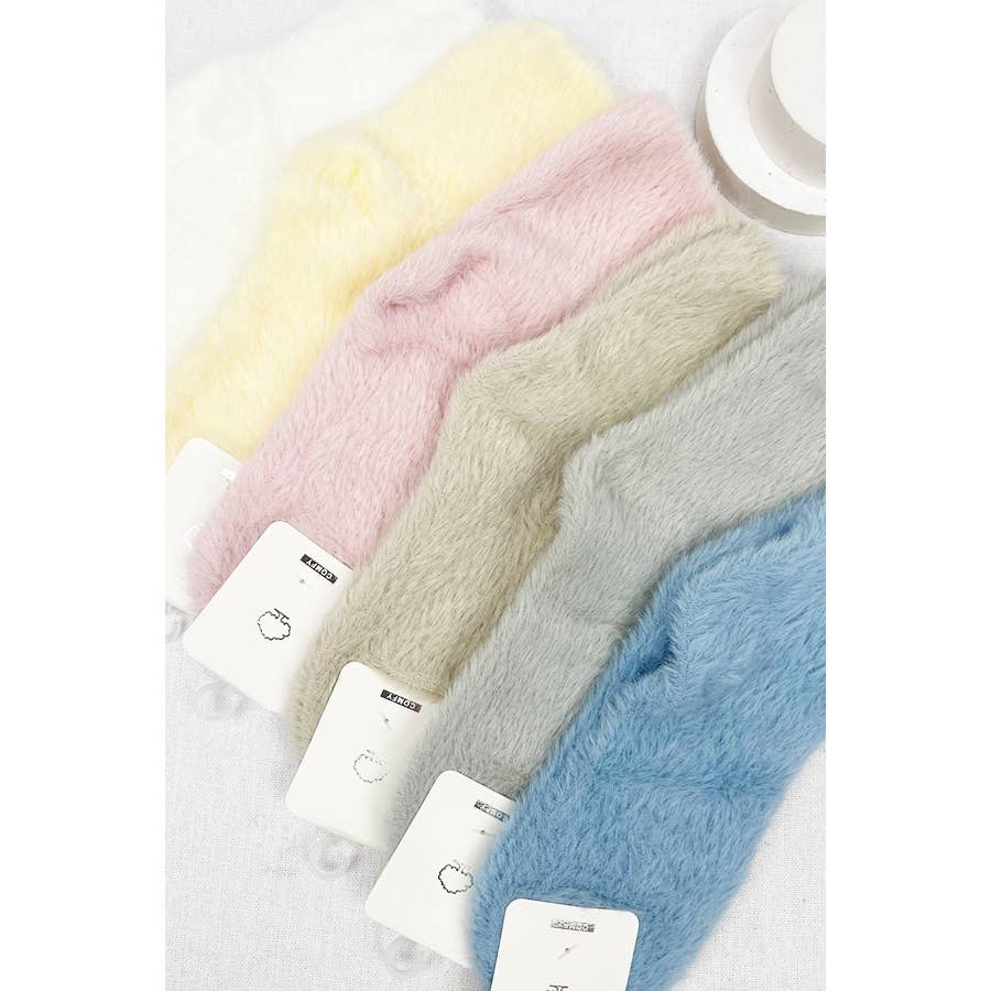 Cozy Pastel Color Socks