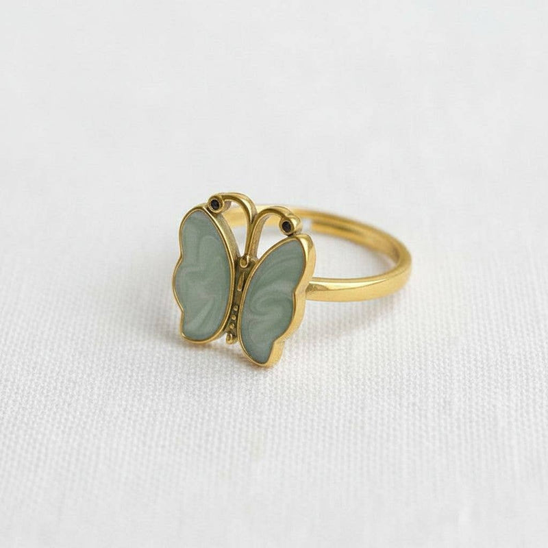 Vintage Butterfly Ring
