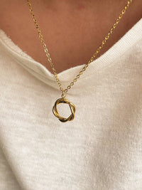 Delicate Circle Necklace