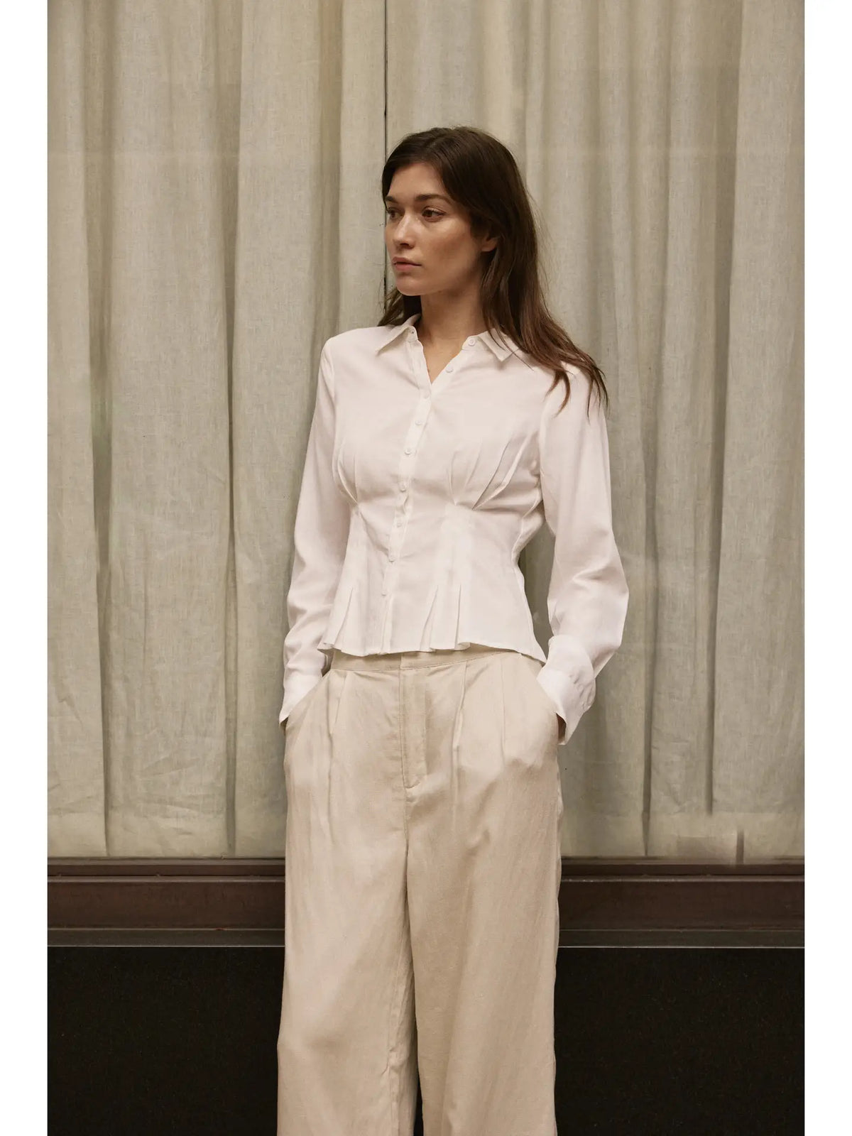 Gracie Button Down Top