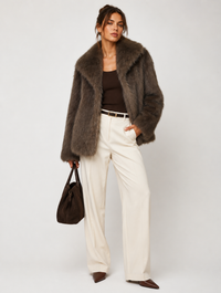 Celeste Faux Fur Coat