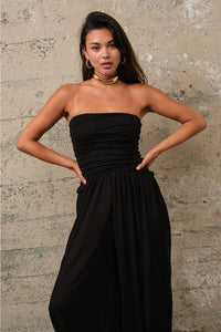 Abby Strapless Jumpsuit