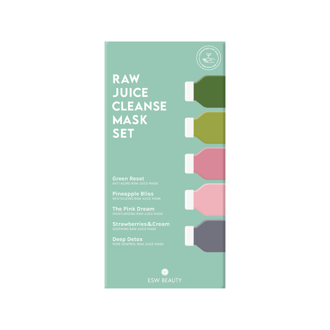 Raw Juice Cleanse Mask Set