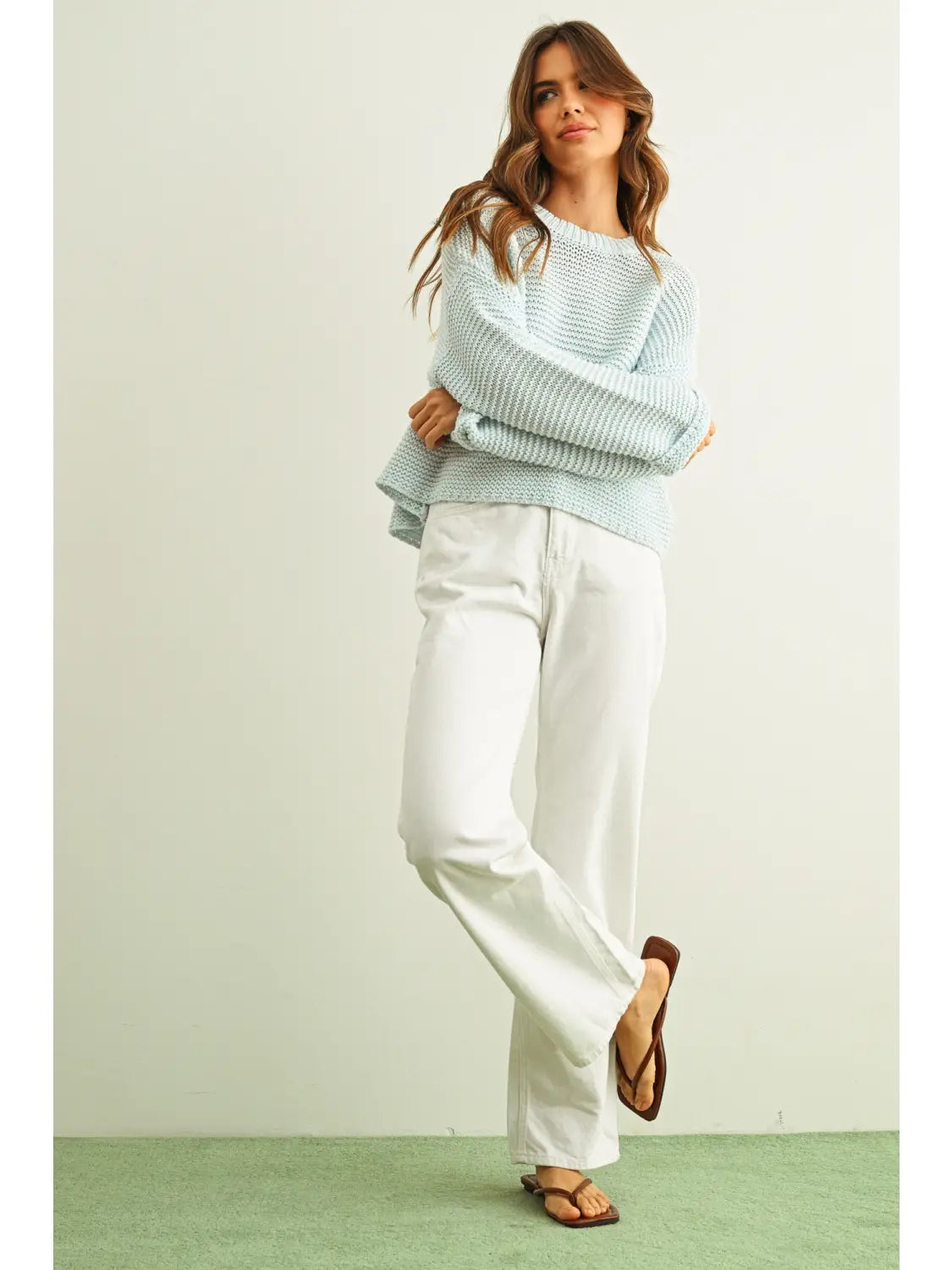 Cate Knit Sweater Top