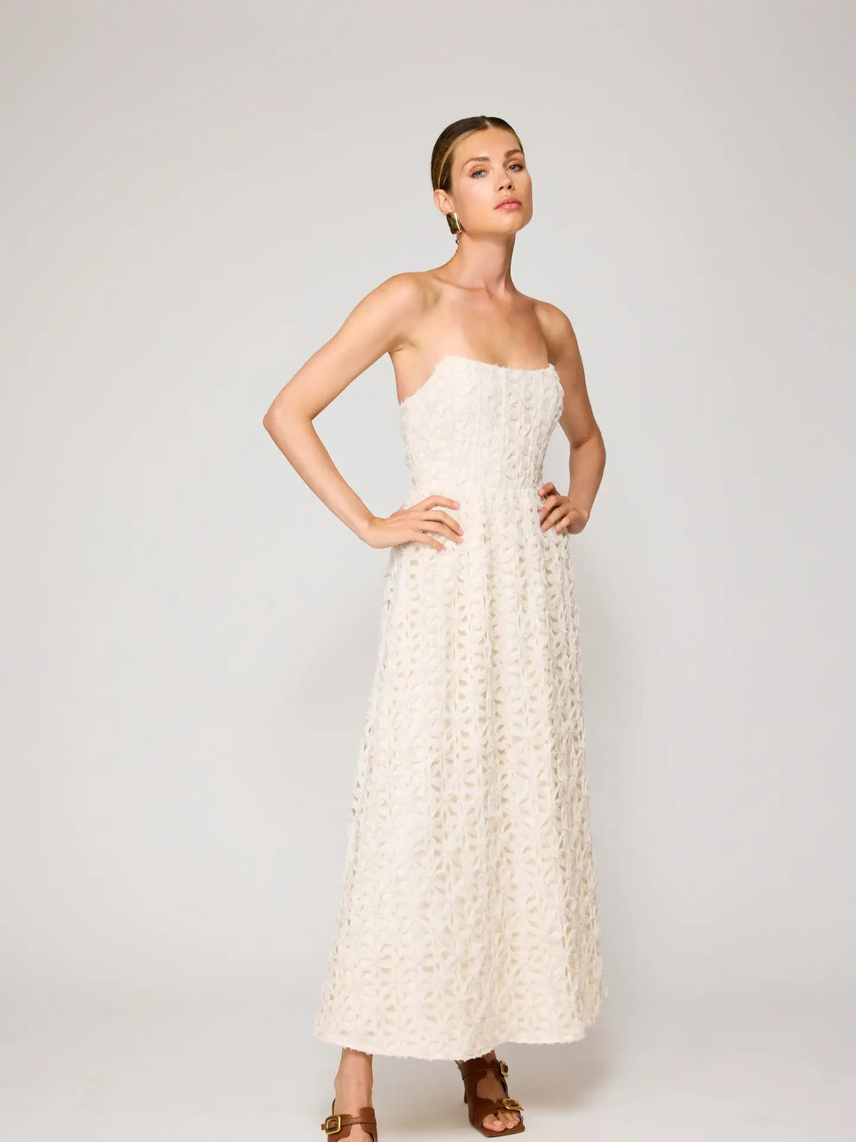 Aris Strapless Maxi Dress