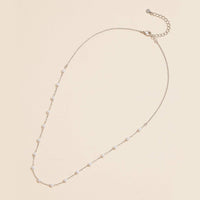 Pearl Link 18K Gold Dipped Necklace