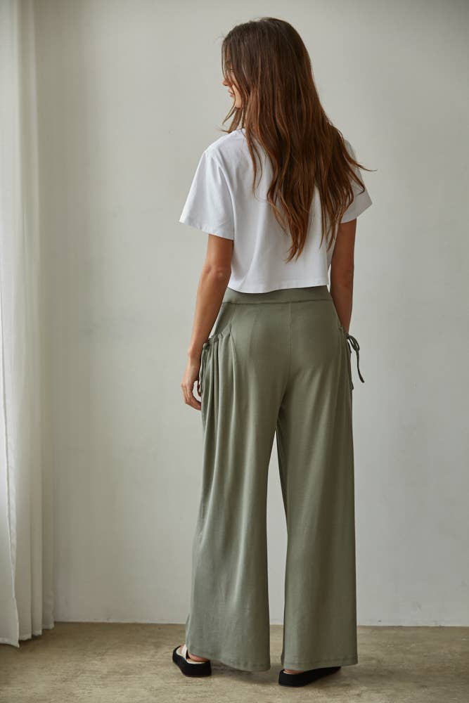 Corrine Knit Wide Leg Pants