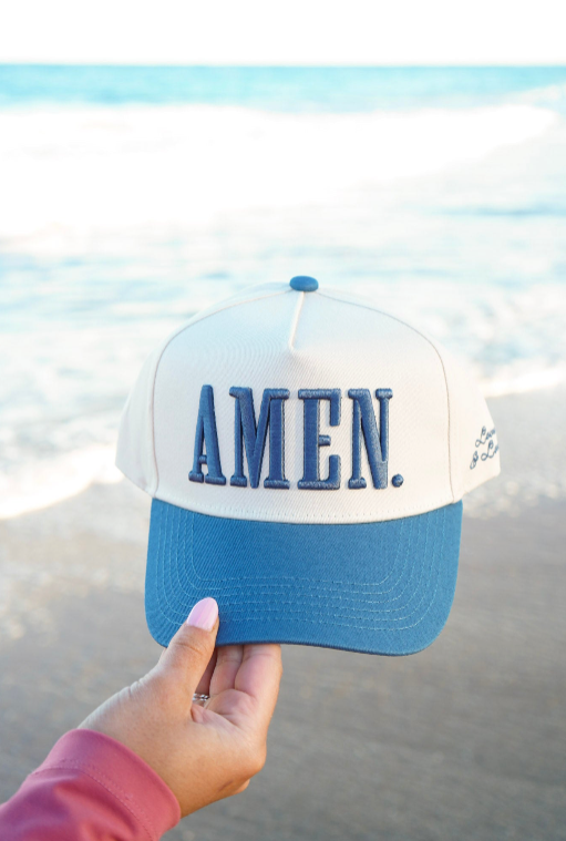 Vintage Trucker Hat- AMEN