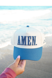Vintage Trucker Hat- AMEN